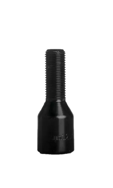 Musta Tähtipää aluvannepulttisarja 1,25mm nousu, 12mm, pituus 28mm 20 kpl - Pyöränpultit - 1814TBLACK-20 - 1