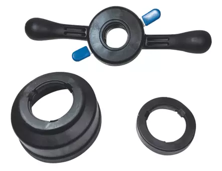 Tasapainotuskoneeseen pikamutteri ja paininkuppi 40mm akselille - Vanne- ja rengastyökalut - ST-TMAS003-40 - 1