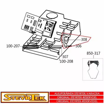 Mittapää - Huolto- ja varaosat tasapainokoneet - STP1001600000 - 1