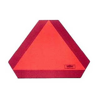 HITAAN AJON. VAROITUSKOLMIO tarra - Peräkärry Heijastimet - 15260 - 1