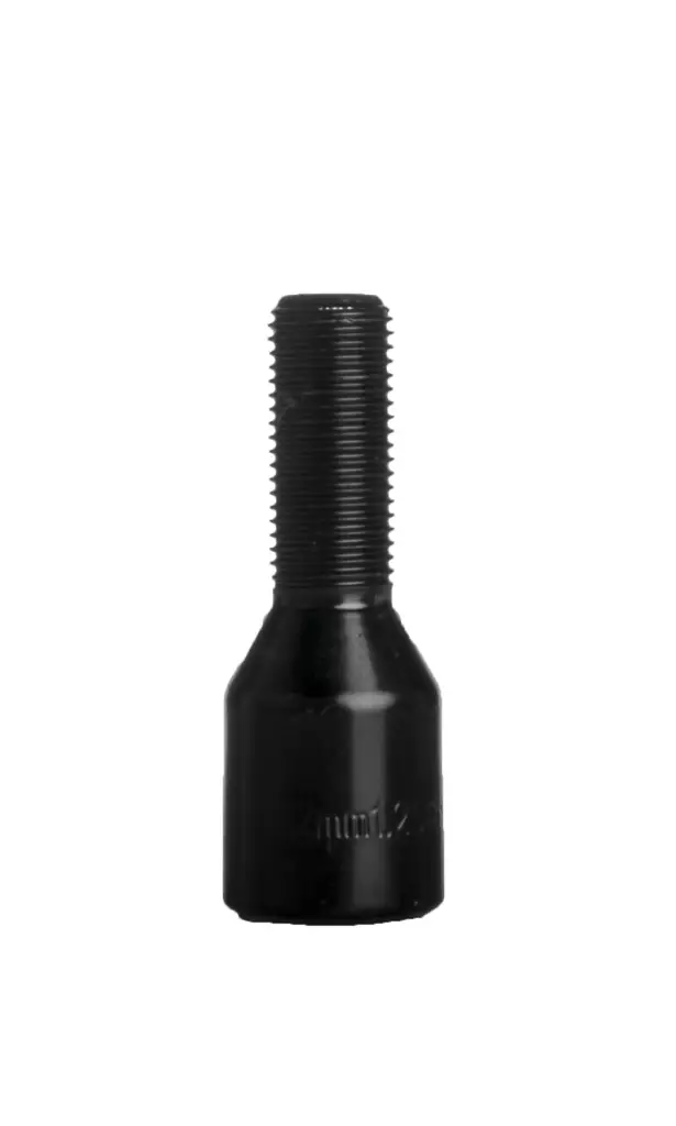 Musta Tähtipää aluvannepulttisarja 1,25mm nousu, 12mm, pituus 28mm 20 kpl - Pyöränpultit - 1814TBLACK-20 - 1