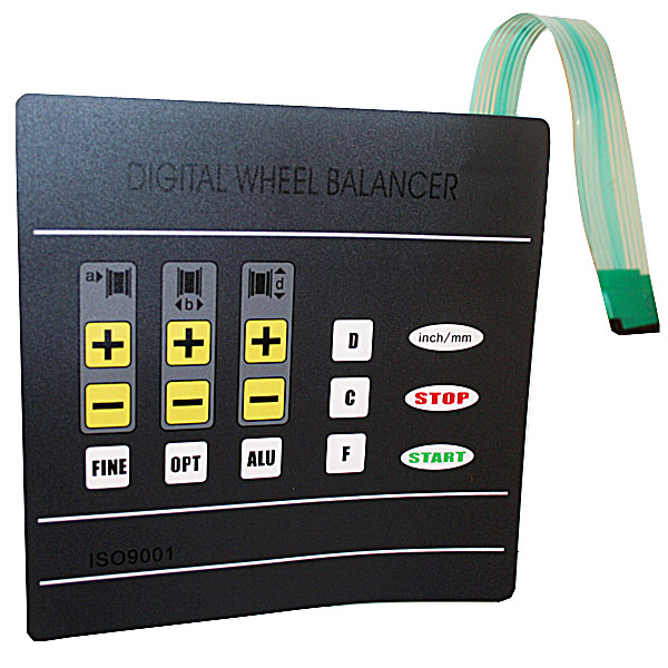 Näppäimistö tasapainoituskoneeseen PL-1860 - Huolto- ja varaosat tasapainokoneet - S-115-008600-0 - 1