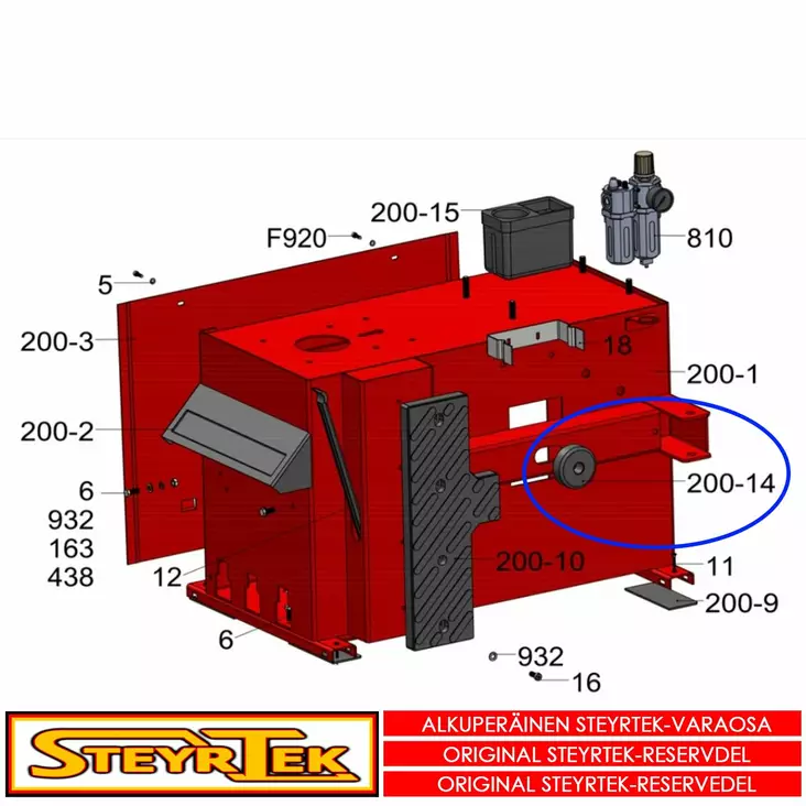 Palteenirroittimen varren kumi - Huolto- ja varaosat rengaskoneet - STC2005100000 - 1