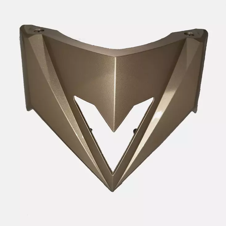 E-Scooter 2.0: Seisontavalon ympärillä oleva muoviosa, kultainen - E-Scooter - KMES2OSA090 - 1