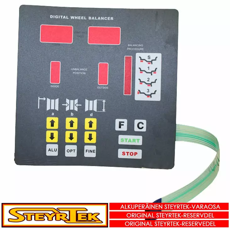 Näppäimistö - Huolto- ja varaosat tasapainokoneet - STJZ10001026250 - 1