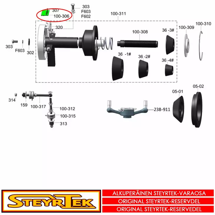 Sijaintianturi - Huolto- ja varaosat tasapainokoneet - STPZ0000401000 - 1