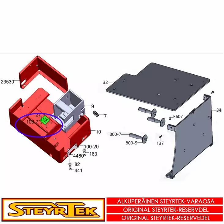 Virtapiirikortti - Huolto- ja varaosat tasapainokoneet - STPZ0000201100 - 1