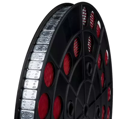 UUTUUS Liimapainorulla teräs 3M-teipillä 6kg - Rengaspainot - BOAF11 - 1