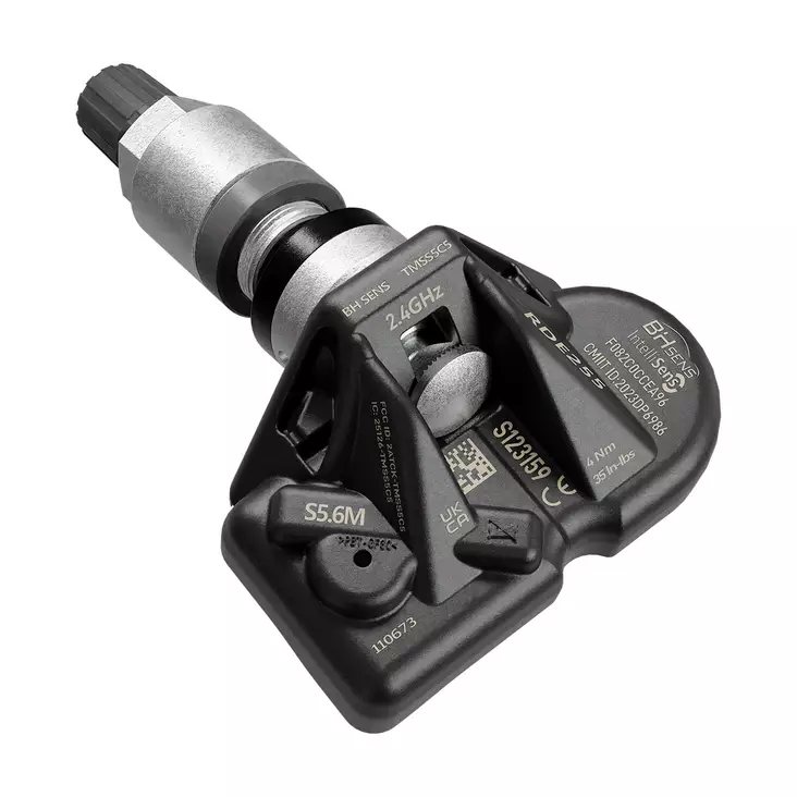 Intellisens TPMS-rengaspaineanturi TESLA Bluetooth, hopeinen venttiili - TPMS rengaspaineanturit - TPMSRDE255V21 - 1