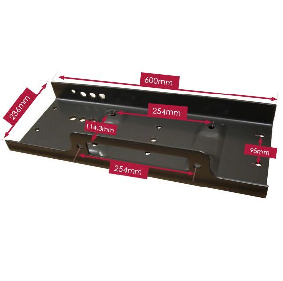 SÄHKÖVINSSIN ASENNUSLEVY - Warrior Sähkövinssit - 13771 - 1