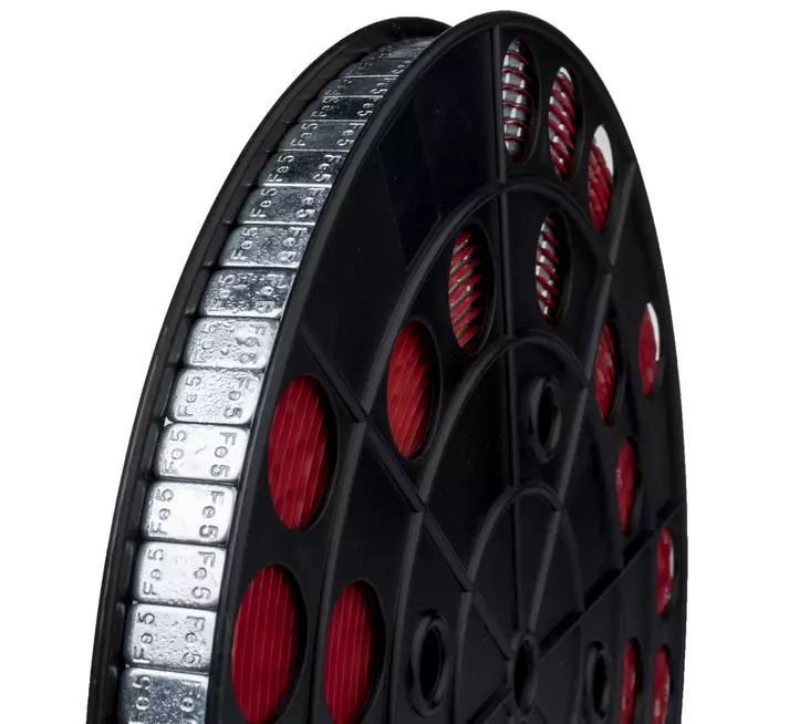 UUTUUS Liimapainorulla teräs 3M-teipillä 6kg - Rengaspainot - BOAF11 - 1