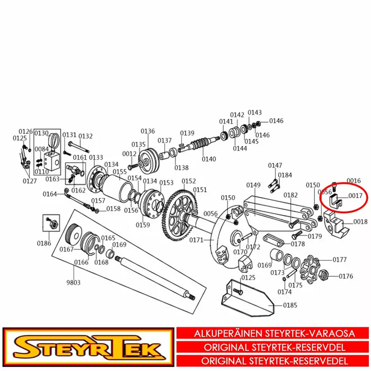 Asennusleuka - Huolto- ja varaosat rengaskoneet - STX003721 - 1