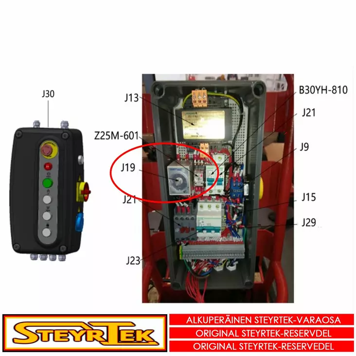 Kellokytkin - Varaosat nosturit - STH0300100201 - 1