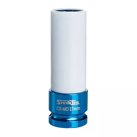 Aluvannehylsy 17mm 1/2" karalla - Mutterinvääntimet - ST-KE002 - 1