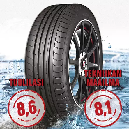 Sportnex AS-2+ TM- ja Tuulilasi-testimenestys 265/45-21 - 21-tuumaiset - K2654521NANKANGAS2 - 1