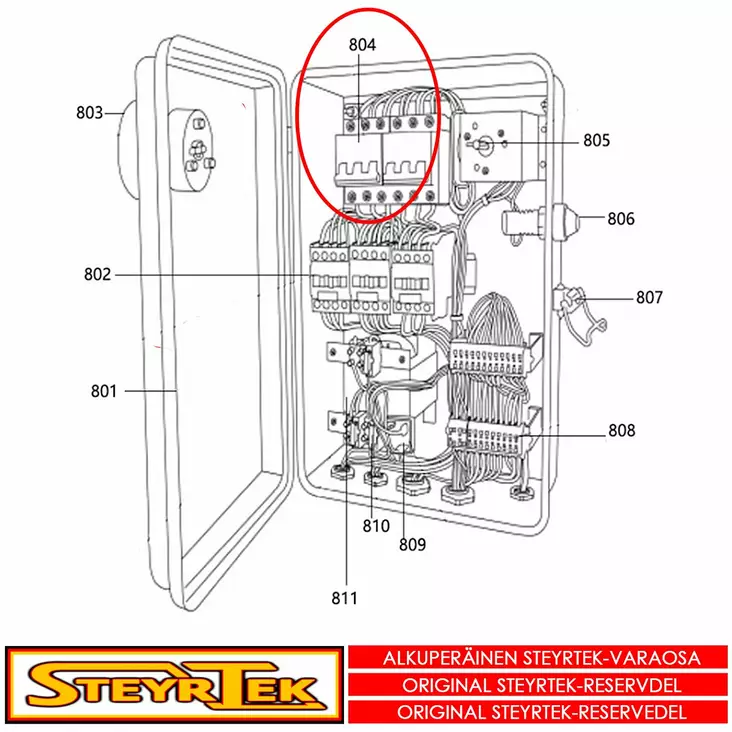 Automaattisulake - Huolto- ja varaosat rengaskoneet - STX003332 - 1