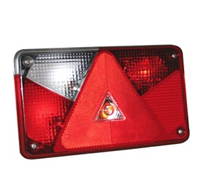 ASPÖCK MULTIPOINT 5 VAS. 8-NAPAINEN - Peräkärry Valot - 15033 - 1