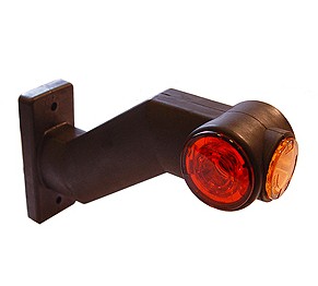 JOKON LED PUN/VALK ÄÄRIV 9-32V Oikea - Peräkärry Valot  - 15684 - 1