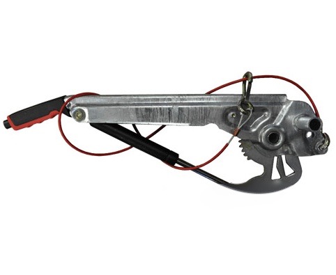 KÄSIJARRUKAHVA ALKO 60S 90S/3 - Peräkärry Työntöjarru Käsijarrukahvat - 31944 - 1