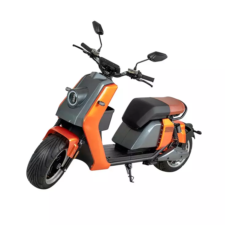 Kruiser Forte mopo 45km/h Oranssi Grafiitti 2,4 kWh akulla - Kontio Motors Skootterit - KMV01A24 - 1