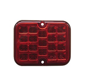 LED SUMUVALO 12V - Peräkärry Valot - 16355 - 1