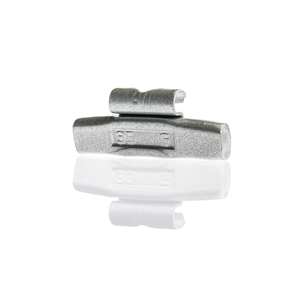 Lyöntipaino Fe teräsvanteelle 25 g 100kpl - Rengaspainot - STEEL25 - 1