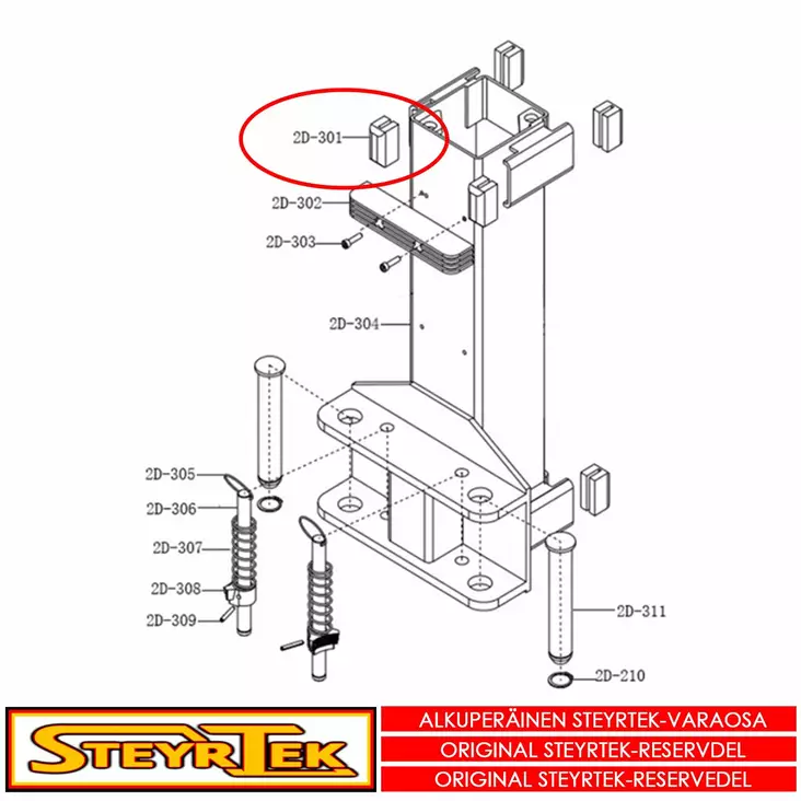 Liukupala - Varaosat nosturit - STMM17006036275 - 1