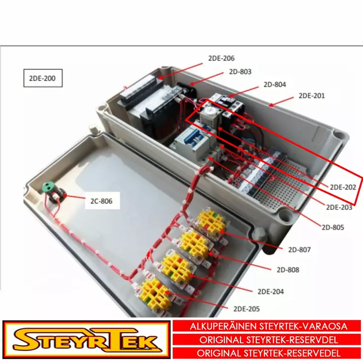 Ajastin - Varaosat nosturit - STX004845 - 1