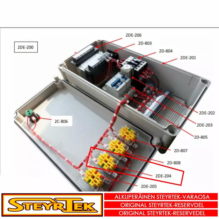 Nappi (ALAS) - Varaosat nosturit - STX004895 - 1