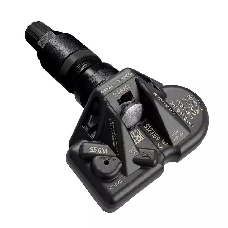 Intellisens TPMS-rengaspaineanturi TESLA Bluetooth, musta venttiili - TPMS rengaspaineanturit - TPMSRDE255V26 - 1