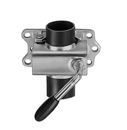 KIINNIKE 48MM VALURUNKO - Peräkärry Nokkapyörä Kiinnikkeet - 09046 - 1