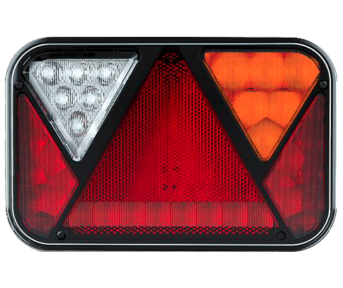 LED TAKAVALO OIKEA JOHDOLLA - Peräkärry Valot  - 16236 - 1