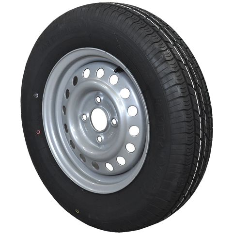 RENGAS 155R13C M+S SISÄLTÄÄ VANTEEN - Peräkärry Renkaat - 19066 - 1