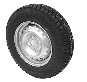 RENGAS 155R13C NASTA SISÄLTÄÄ VANTEEN - Peräkärry Nastarenkaat - 19036 - 1