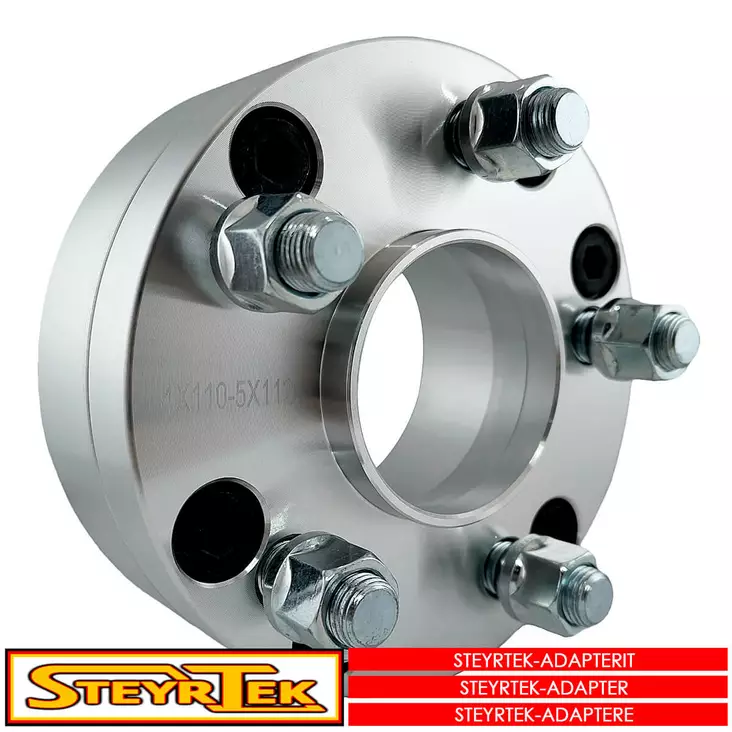 Jaonmuutosadapteri (levikepala) Mönkijään (ATV) 38mm 4x110/5x112 - SteyrTek Adapterit akselikeskitteiset - ADAPTER66 - 1