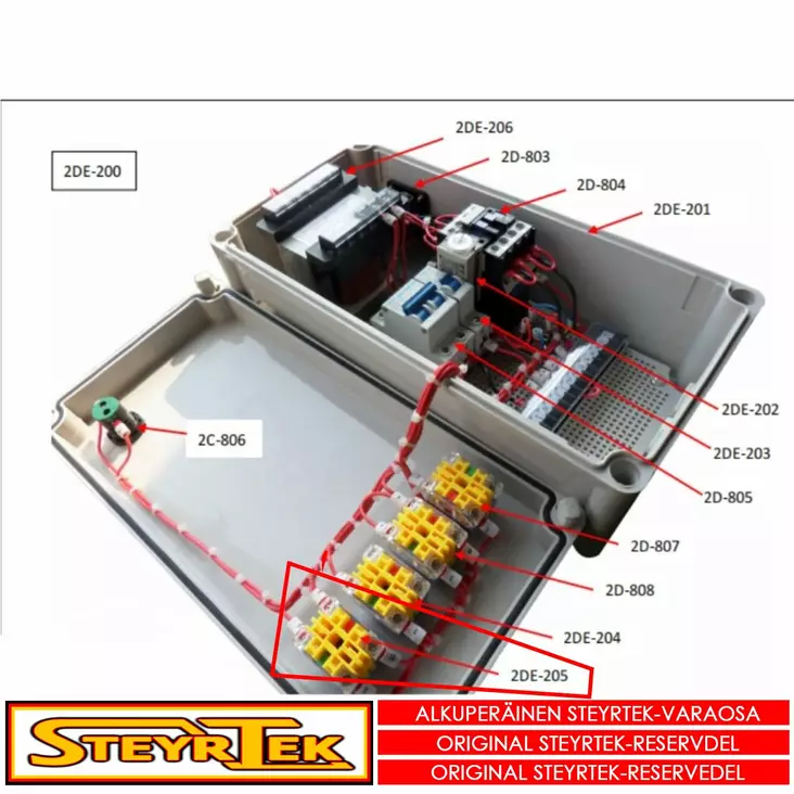 Nappi (LUKITUS) - Varaosat nosturit - STX004896 - 1