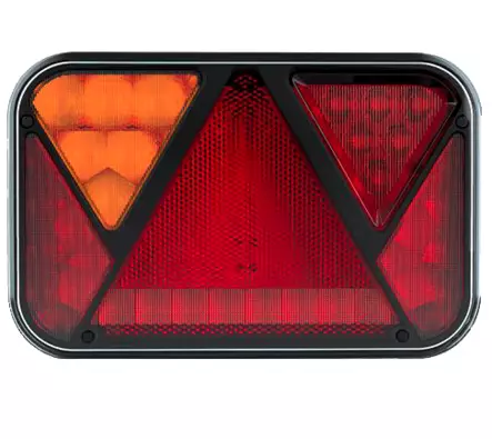 LED TAKAVALO VASEN 5-NAPAINEN BAJONET - Peräkärry Valot - 16237 - 1