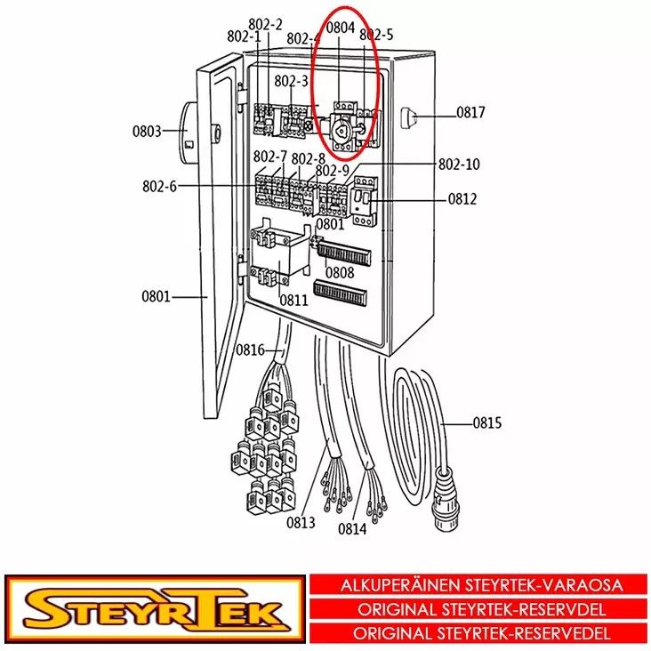 Automaattisulake, ST-2980 - Huolto- ja varaosat rengaskoneet - STX003957 - 1