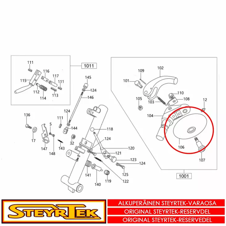 Palteen painin - Huolto- ja varaosat rengaskoneet - STX002867 - 1