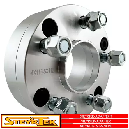 Jaonmuutosadapteri (levikepala) Mönkijään (ATV) 38mm 4x115/5x112 - SteyrTek Adapterit akselikeskitteiset - ADAPTER68 - 1