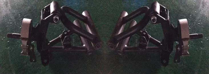 Silverfox Four: Etupään pyöräntuennan osat - SilverFox Four - KMOSA0728 - 1