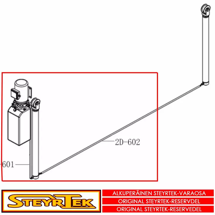 Molemmat öljyletkut - Varaosat nosturit - STX004698 - 1
