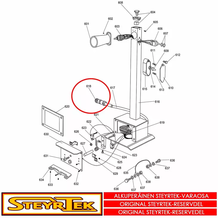 Pistoke - Huolto- ja varaosat rengaskoneet - STX003308 - 1