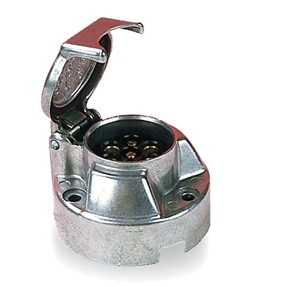 AUTON PISTORASIA 7-NAP. ALU. - Peräkärry Pistokkeet ja pistorasiat - 15449 - 1