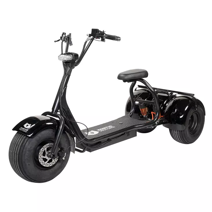 Kruiser Trike Black 0,9kWh akulla - Kontio Motors Kruiserit - KMT01A09 - 1