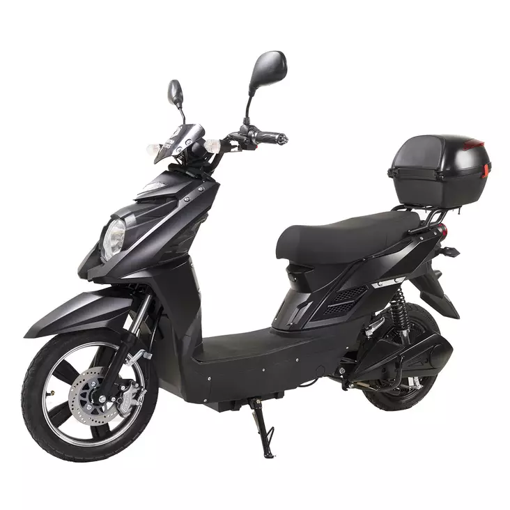 E-Scooter 2.0, Black 1,4kWh litium akku ja 3A Laturi - Kontio Motors Skootterit - KMSKO201LI143A - 1