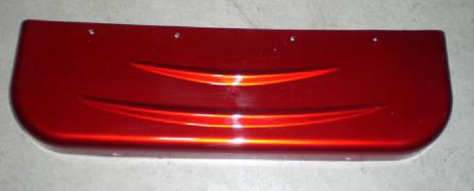 Silverfox: Takalippa, punainen B-OSA - Silverfox - KMOSA0437B - 1