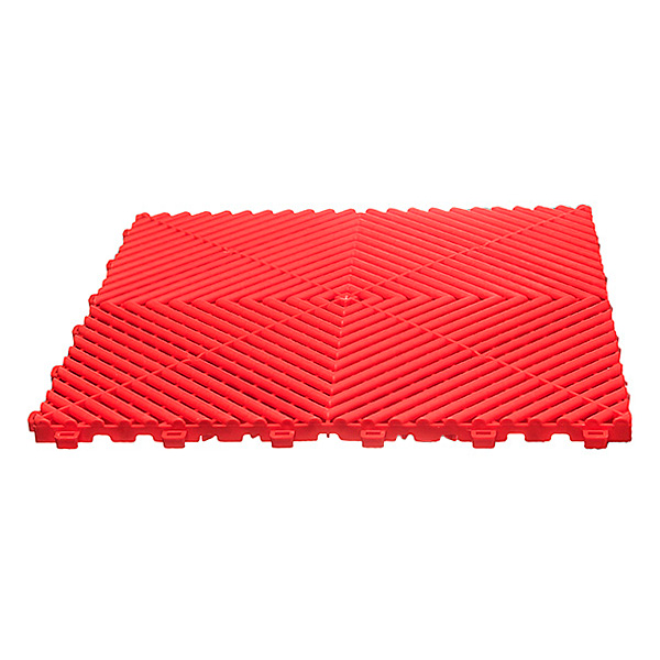 Lattialaatta, fire red 40x40cm 10x30 kpl - Lattialaatat - FLOOR4040RED - 1