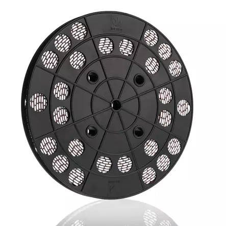 Liimapainorulla teräs MUSTA 6kg - Rengaspainot - BOAF11BLACK - 1