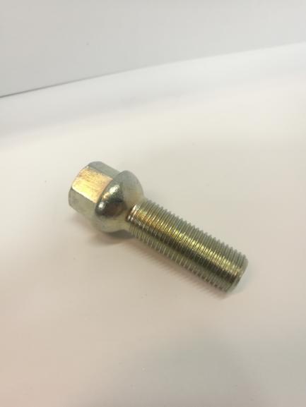 Aluvannepulttisarja pallokanta 14 mm 1.5 mm nousulla. 20kpl sarja. Pituus 39mm. - Pyöränpultit - 1809L - 1